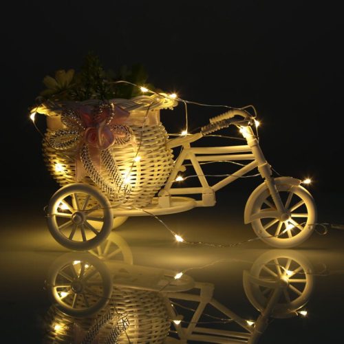 Dekorativní řetězec světel Abody z měděného drátu