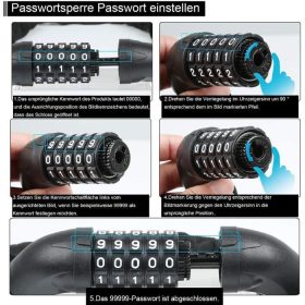 Řetězový zámek na kolo BIFY, Zámek na kolo