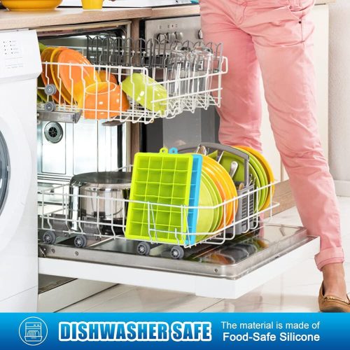 Sada silikonových formiček na led Gifort – 3 ks, flexibilní plastové formy