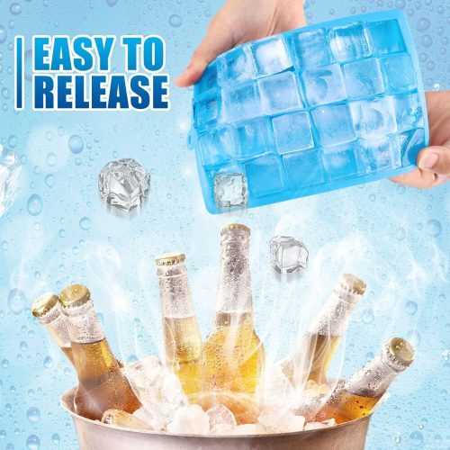 Sada silikonových formiček na led Gifort – 3 ks, flexibilní plastové formy