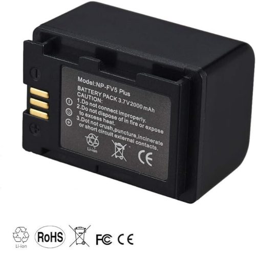 Dobíjecí baterie pro fotoaparát Andoer NP-FV5 Plus 2000mAh