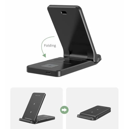 Bezdrátová rychlonabíječka Bshopy 3 v 1 15W MagSafe – kompatibilní s Qi2