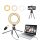 Jeemak PC50 Ring Light se stojánkem – LED selfie lampa s držákem na telefon