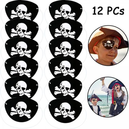 BABYCAREV 52dílná sada doplňků ke karnevalovému kostýmu piráta pro děti