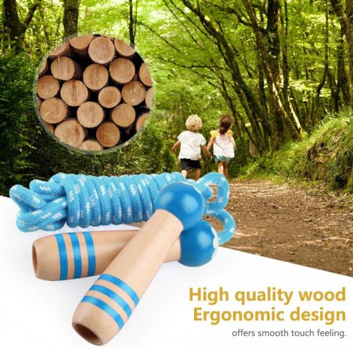 Dětské švihadlo Hianjoo 2 ks (modro-zelené)