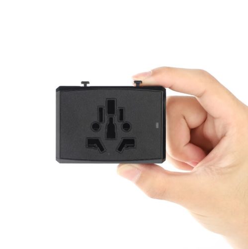 Globální univerzální cestovní USB nabíjecí adaptér 2 porty