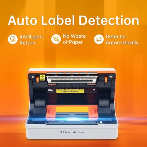 Termotiskárna štítků K‑COMER RX106F s USB – pro štítky 10×15 cm, 150 mm/s, 203 Dpi