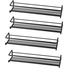 Sada nástěnných stojanů na koření Unum – 4 kusy