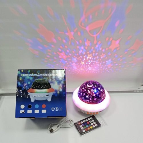 COTOP LED projektor hvězdné oblohy s Bluetooth reproduktorem – noční světlo do dětského pokoje