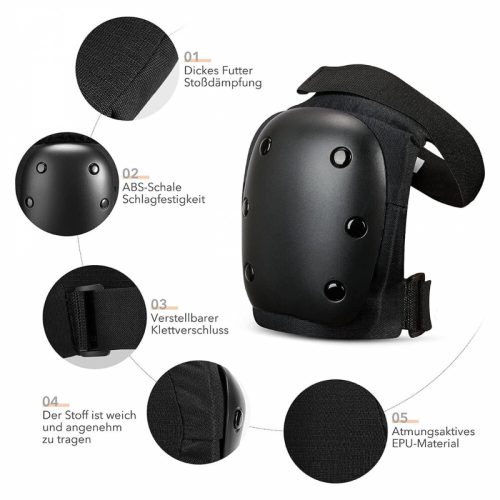 Dětské chrániče kolen a zápěstí TOPLUS 6 v 1, sada M