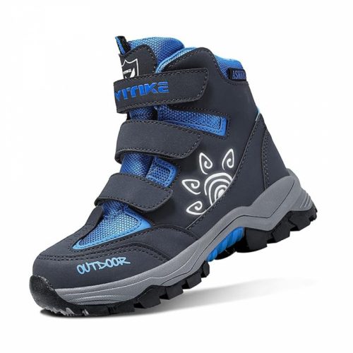 Zimní boty ASHION velikost 28 (tmavě modro-černé)
