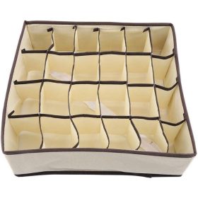   Skládací organizér do zásuvek Yorgewd (průhledně bílá, 3ks/balení)