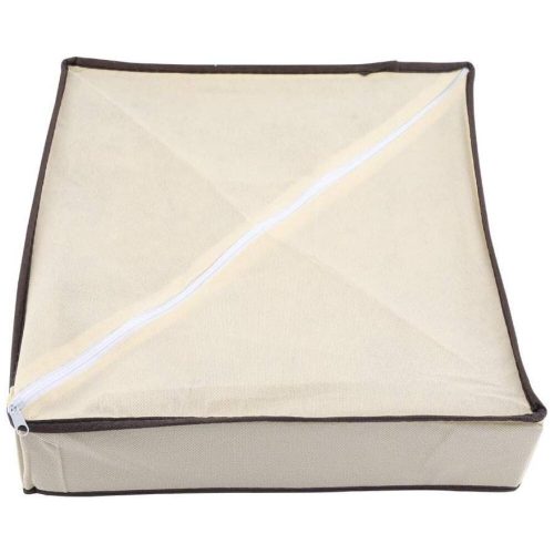 Skládací organizér do zásuvek Yorgewd (průhledně bílá, 3ks/balení)