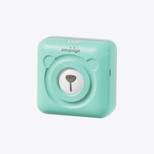 Přenosná fototiskárna PeriPage Mini A6 (tyrkysová)