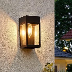   Venkovní solární nástěnná lampa JeeYee – 2 ks, energeticky úsporné osvětlení