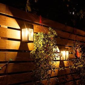   Venkovní solární nástěnná lampa JeeYee – 2 ks, energeticky úsporné osvětlení