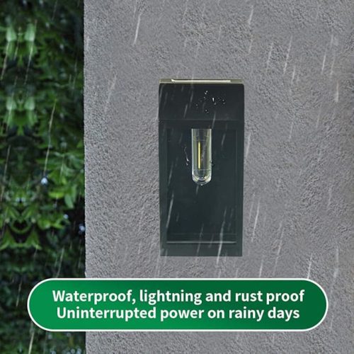 Venkovní solární nástěnná lampa JeeYee – 2 ks, energeticky úsporné osvětlení