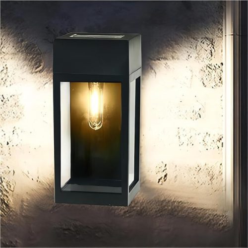 Venkovní solární nástěnná lampa JeeYee – 2 ks, energeticky úsporné osvětlení