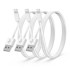   Nabíjecí kabel Apple MFi pro iPhone – Lightning – USB, 3m, bílý