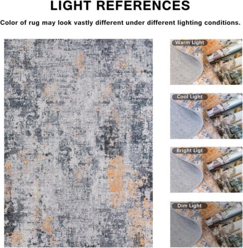 Interiérová podlahová rohož Decomall Grey Abstract Style 80x300cm