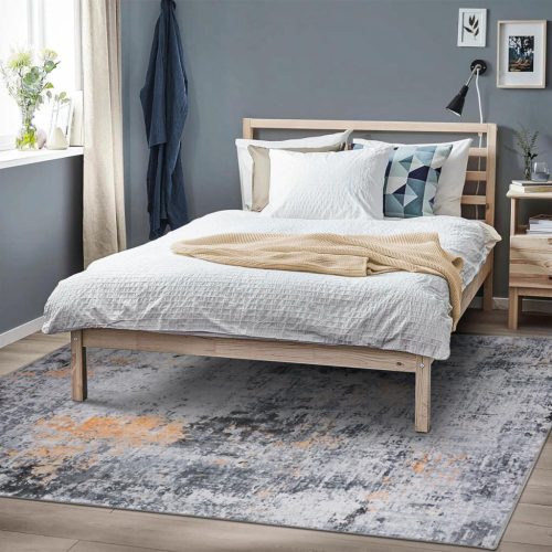 Interiérová podlahová rohož Decomall Grey Abstract Style 80x300cm