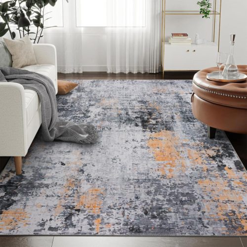 Vnitřní podlahová rohož Decomall Grey Abstract Style 80x150cm