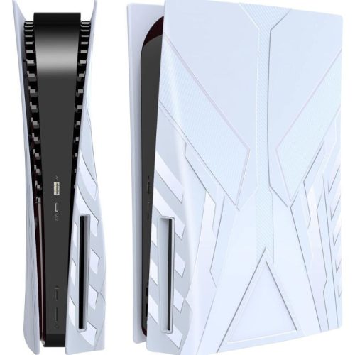 Ochranný kryt HEYSTOP odolný proti poškrábání pro PS5 – bílý