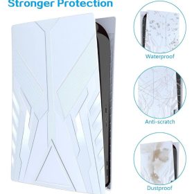   Ochranný kryt HEYSTOP odolný proti poškrábání pro PS5 – bílý