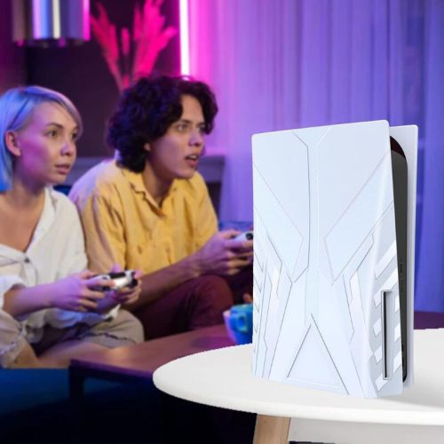 Ochranný kryt HEYSTOP odolný proti poškrábání pro PS5 – bílý