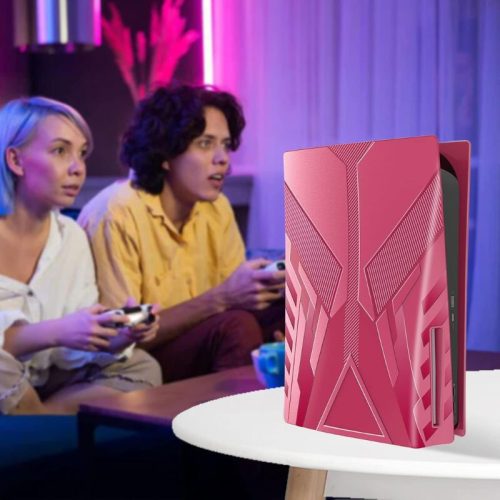 Ochranné pouzdro HEYSTOP odolné proti poškrábání pro PS5 - červené