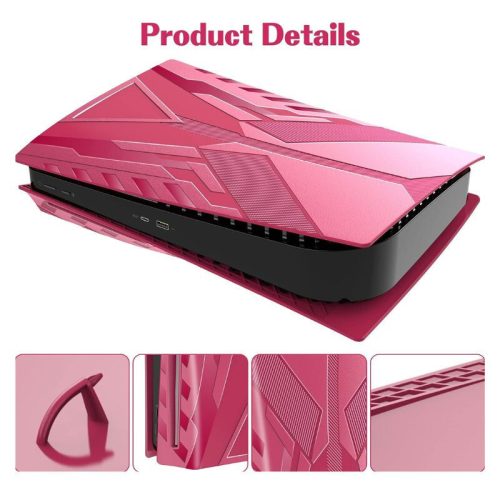 Ochranné pouzdro HEYSTOP odolné proti poškrábání pro PS5 - červené