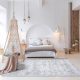 Taleta Barley Grey Floral Persian Style Indoor koberec 80x150cm