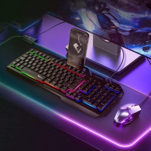 Herní klávesnice WisFox Rainbow RGB