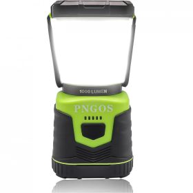   Přenosné kempingové světlo Pngos Green LED s baterií – 10 LED diod