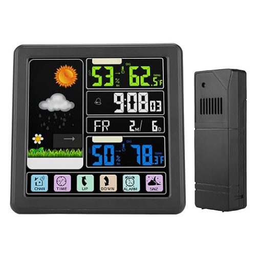 Bezdrátová meteorologická stanice TS-3310 – měřič venkovní a vnitřní teploty a vlhkosti