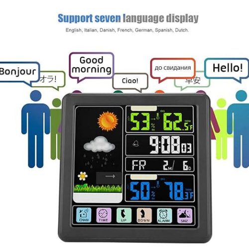 Bezdrátová meteorologická stanice TS-3310 – měřič venkovní a vnitřní teploty a vlhkosti