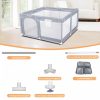 Přenosná dětská ohrádka Tenckat – s matrací pro domácí mazlíčky, 130×130×68 cm