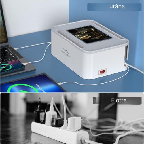 Krabice pro správu kabelů Redagod - bílá