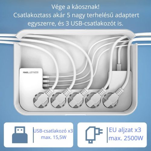 Krabice pro správu kabelů Redagod - bílá