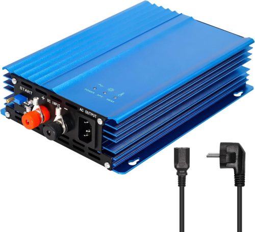 ARCELI 500W MPPT 12V solární invertor – mikro invertor, fotovoltaický invertor – modrý