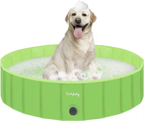 Bazén pro psy Furrybaby, odolné psí brouzdaliště (zelené)