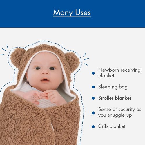 Dětská zavinovačka Soarwg Kids 0-6 měsíců (hnědá)