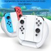 Mooroer Joy-Con grip a závodní volant 3 díly - bílý