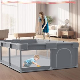   Dětská ohrádka Tenckat – 180x150x68 cm, prodyšná síťovaná stěna, stabilní konstrukce