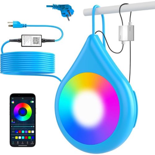 Chytré LED bazénové světlo - modré
