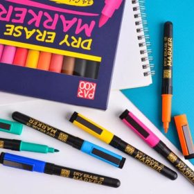   Sada magnetických popisovačů ParKoo 14+2 ks smazatelných – vícebarevné, odolné psací pero